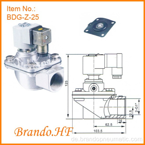 1 &quot;Gewinde GOYEN Typ Pulse Jet Valve